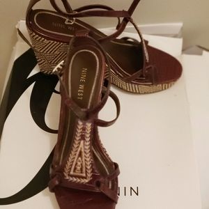 Nine West Wedge Sandals